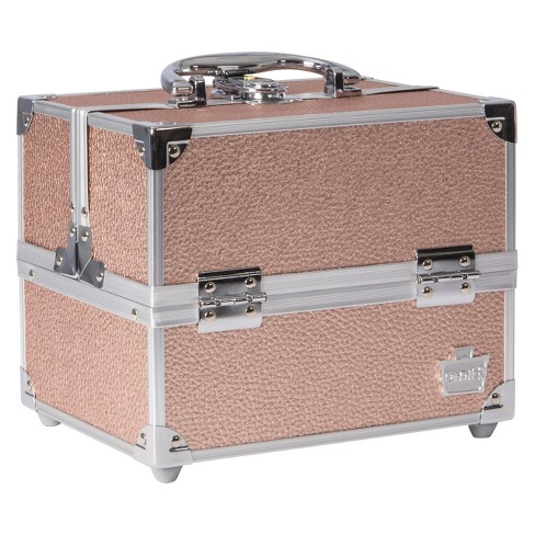 Caboodles™ Adored Train Case - Rose Gold 40